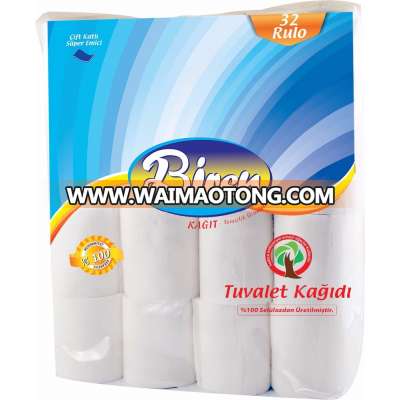 Birsu 32 Rolls Toilet Tissue Paper (2 Bags per Parcel)